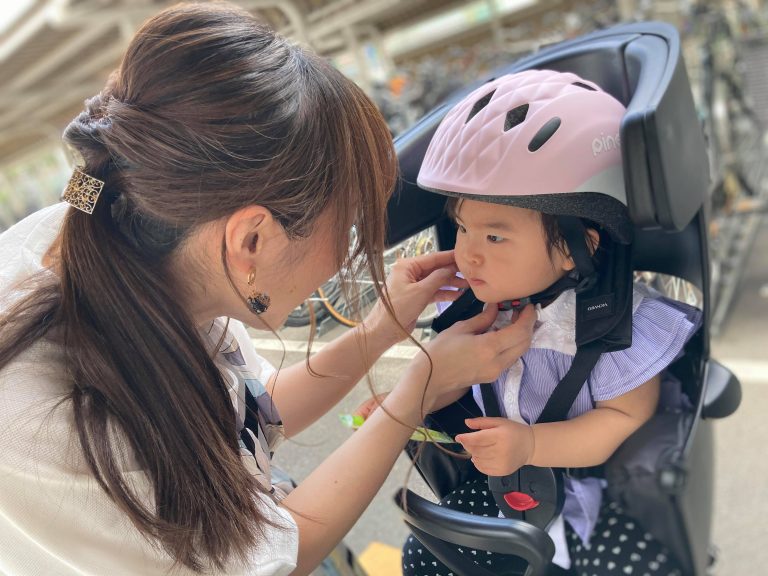 2歳の子の自転車ヘルメットの選び方